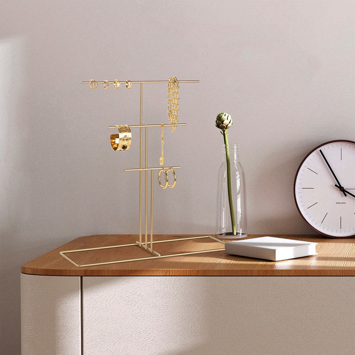 Aberto Design TK-006 Organizador de Joyero de Metal Dorado Aberto Design TK-006 Organizador de Joyero de Metal Dorado